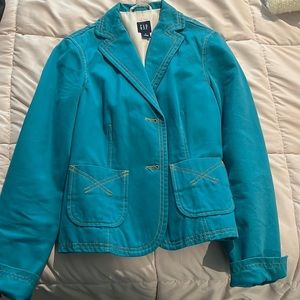 Teal blazer